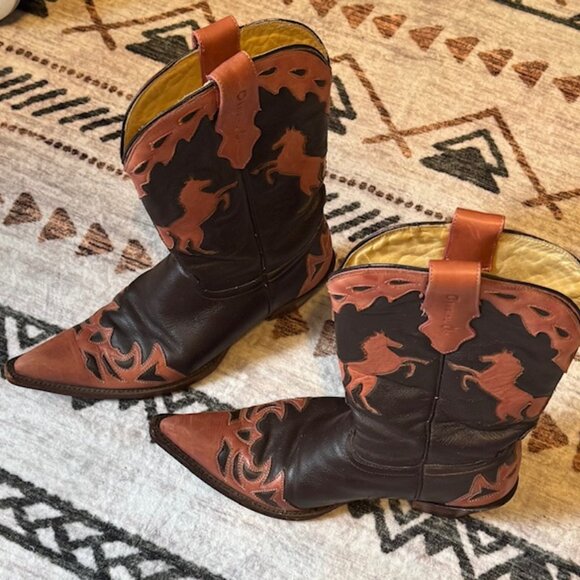 Corral Cowgirl Up Western Boots Size 9 - Picture 6 of 6